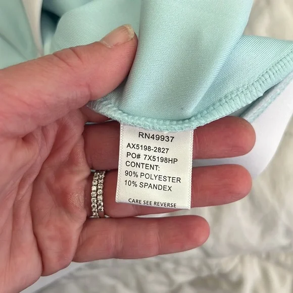 Tail Active dress with white trim MEDIUM seahorse logo Pickleball tennis golf - Picture 15 of 16